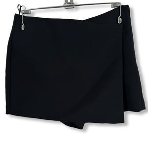 Zara Women's Black Wrap Skorts for Tennis, Golf, Casual Wear Size S #W 68
